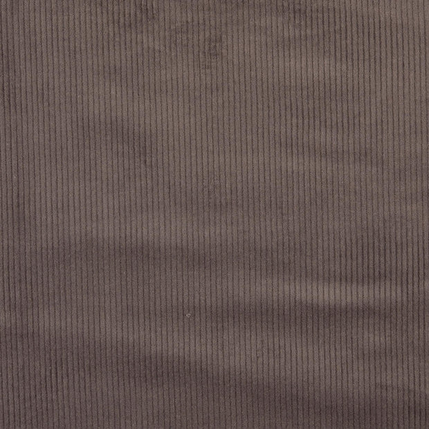 Corduroy 4.5w fabric Unicolour Grey