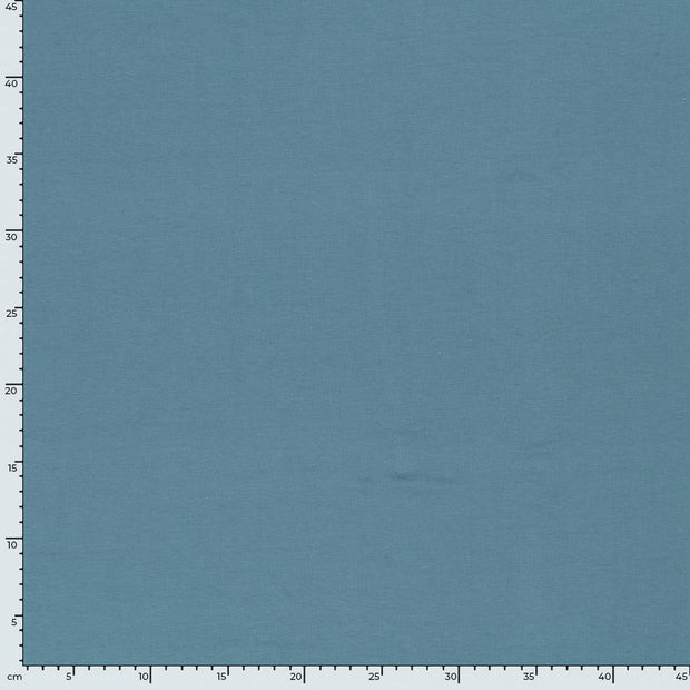 Cotton Jersey GOTS organic fabric Unicolour Indigo