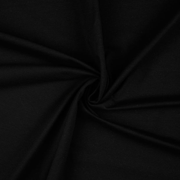 Jersey fabric Black 