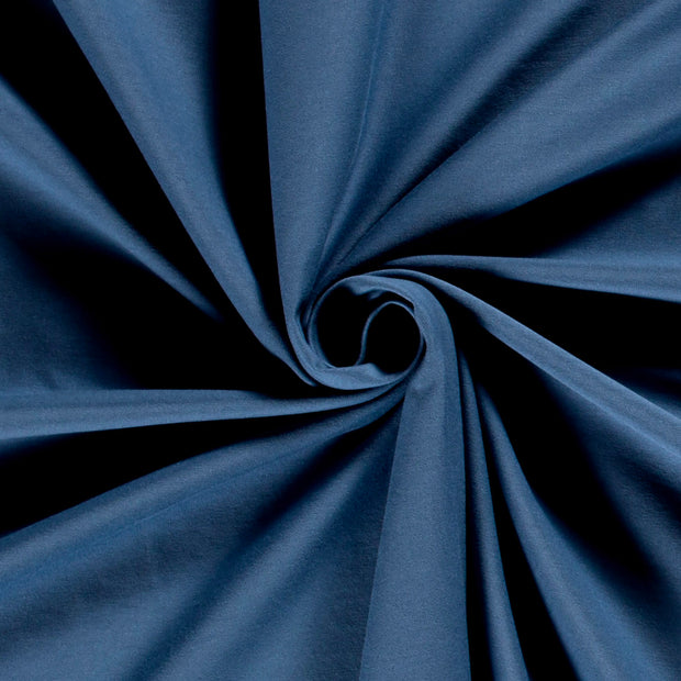 Jersey fabric Unicolour Indigo