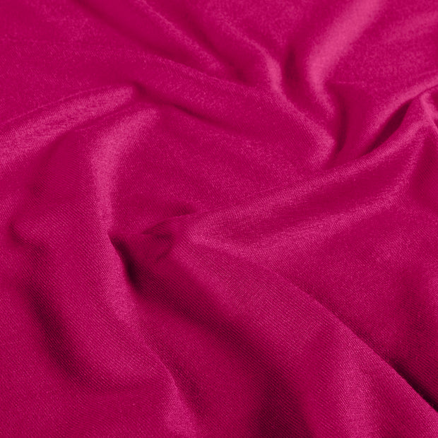 Jersey de Viscose tissu Unicolore Fuchsia