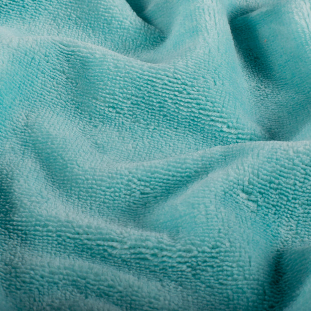 Bamboo Fleece fabric Unicolour Petrol