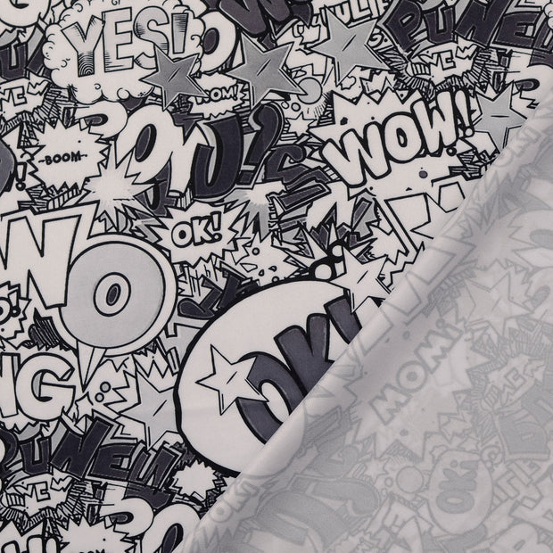 Polyester Jersey fabrik Grau digital bedruckt 