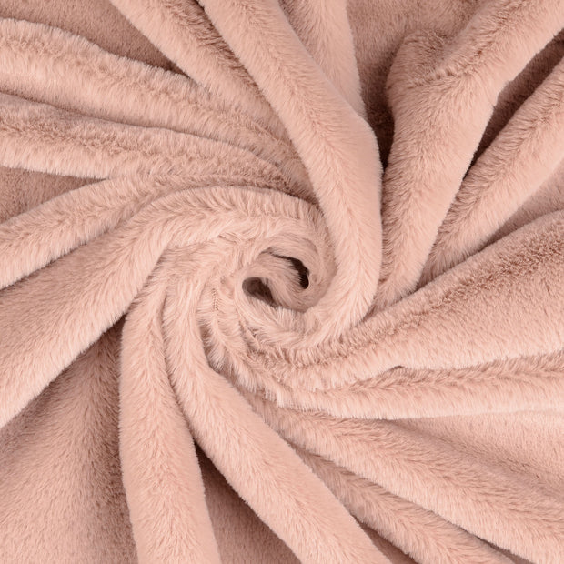 Fake Fur fabric Old Pink 