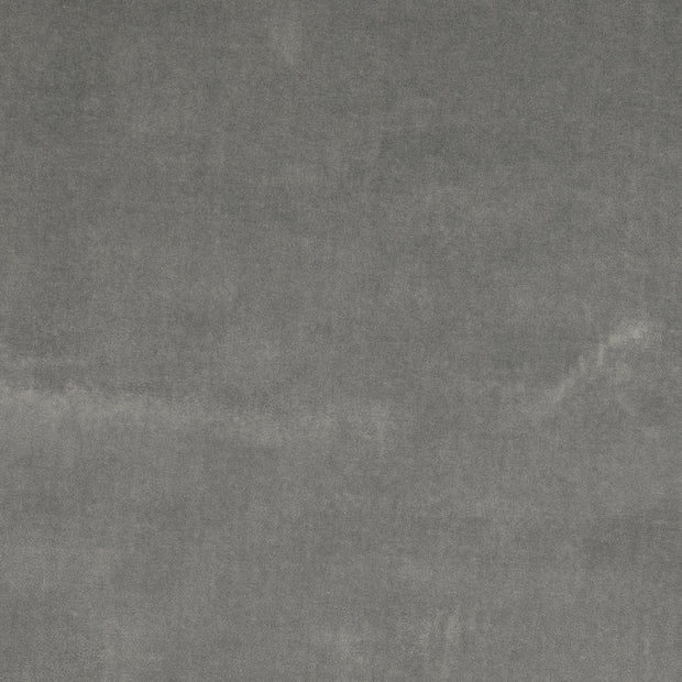 Velours fabric Unicolour Grey