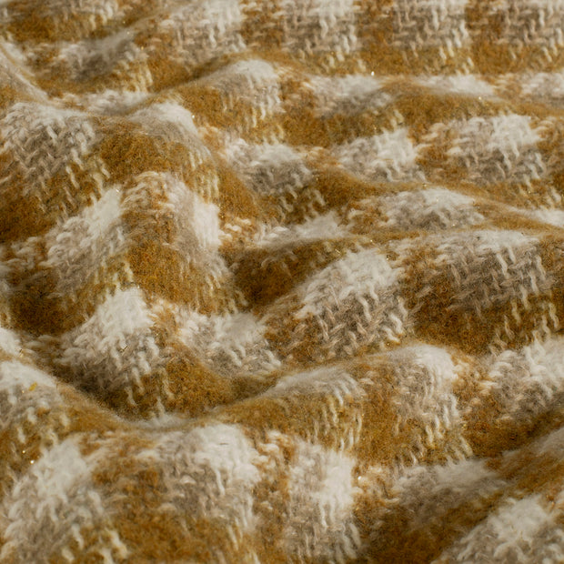 Jacquard fabric Checks Oker