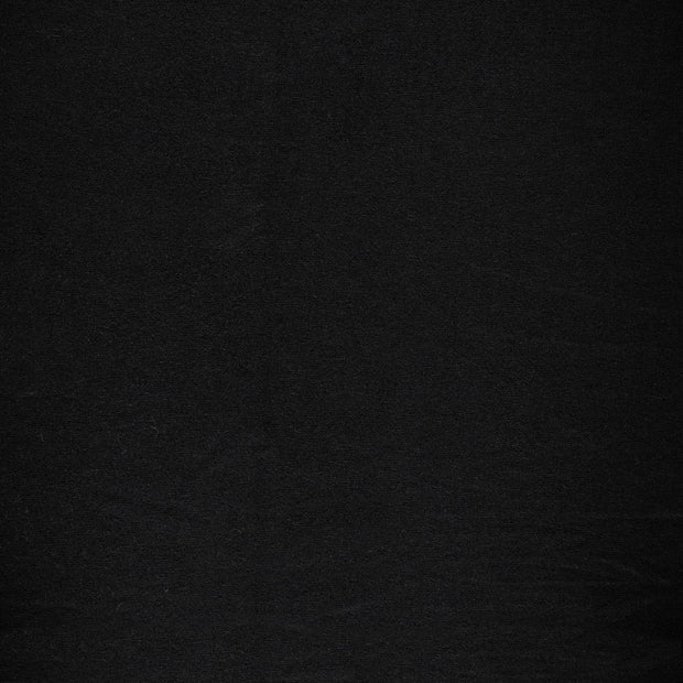 Heavy Knit fabric Black soft 