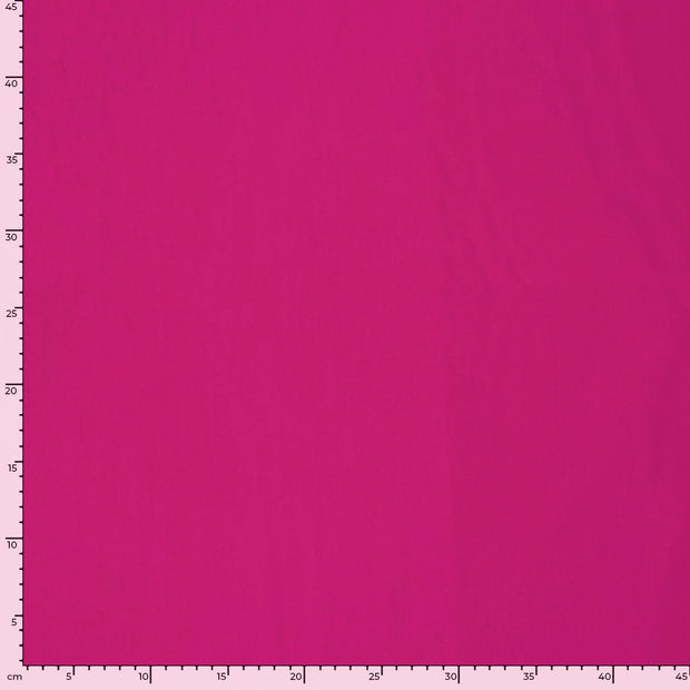 Viscosa Poplin tela Unicolor Fucsia