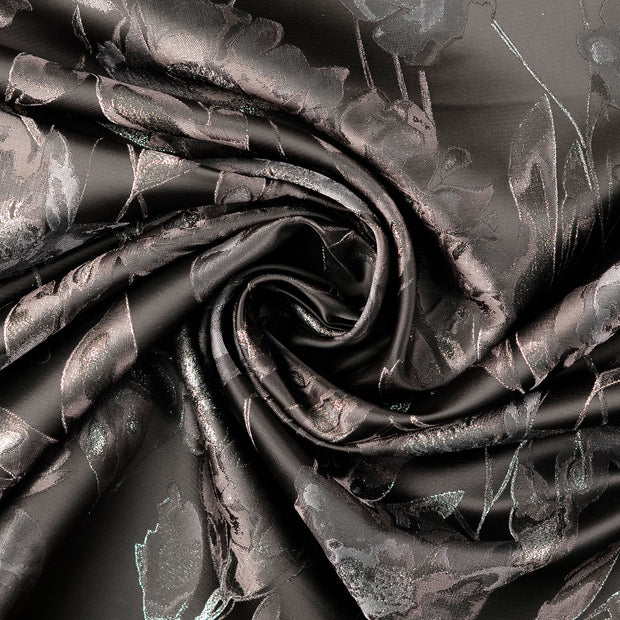 Jacquard fabrik Grau 