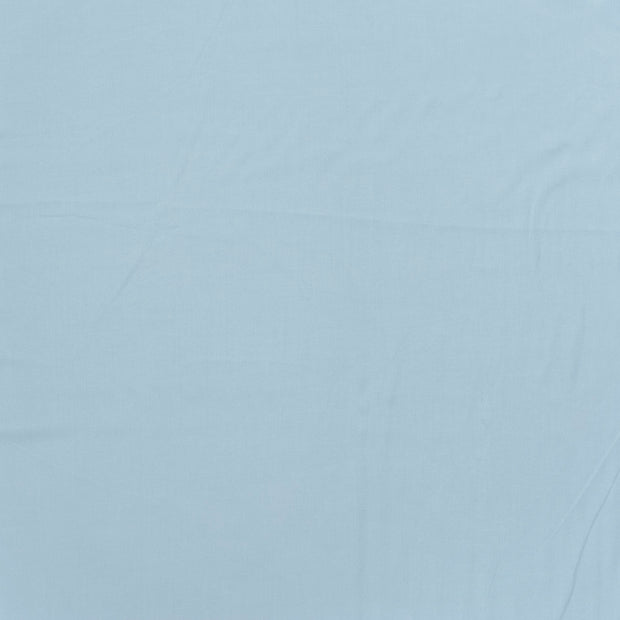 Viscose Poplin fabrik Babyblau 