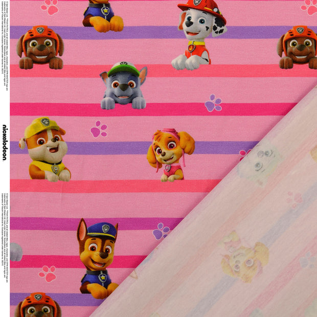 Algodón Jerséis tela Paw Patrol estampación digital 