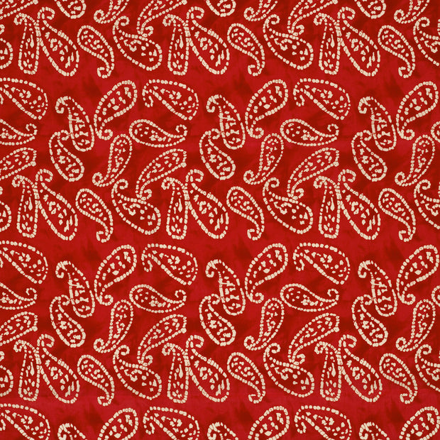Voile fabric Red 