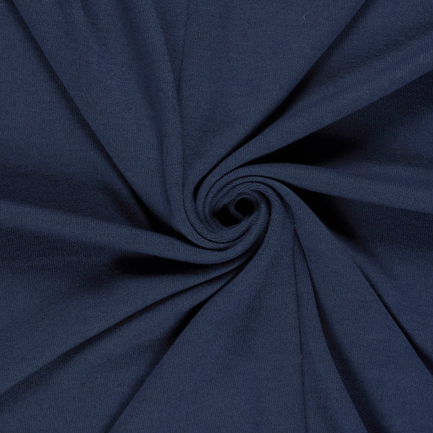 Poly Viscose Jersey fabrik Marine 