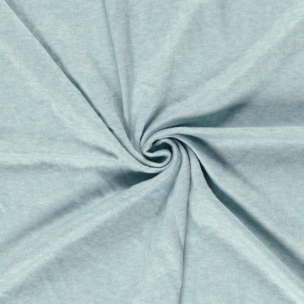 Heavy Knit fabric Baby Blue brushed 