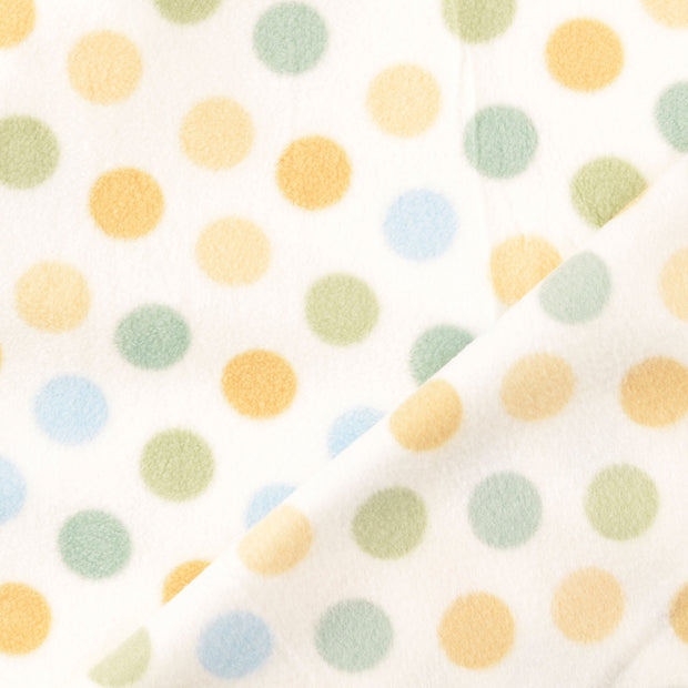 Fleece fabric Multicolor printed 