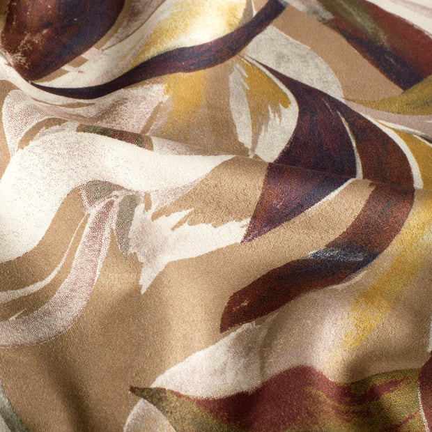 Suede leather fabric Abstract Camel