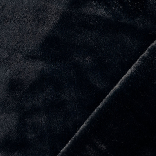 Fake Fur fabric Black 