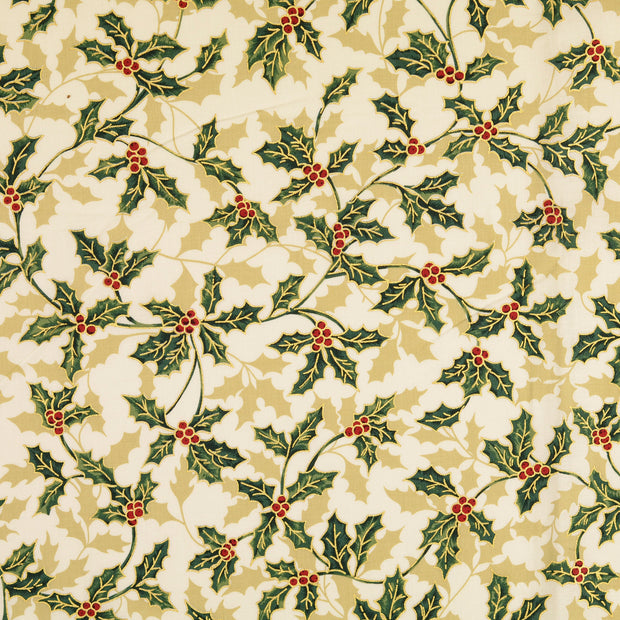  tissu Noël Blanc cassé