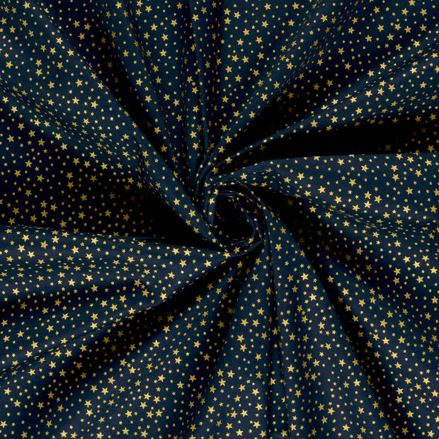  fabric Navy printed 