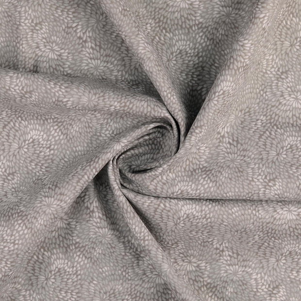 Cotton Poplin fabric Grey 