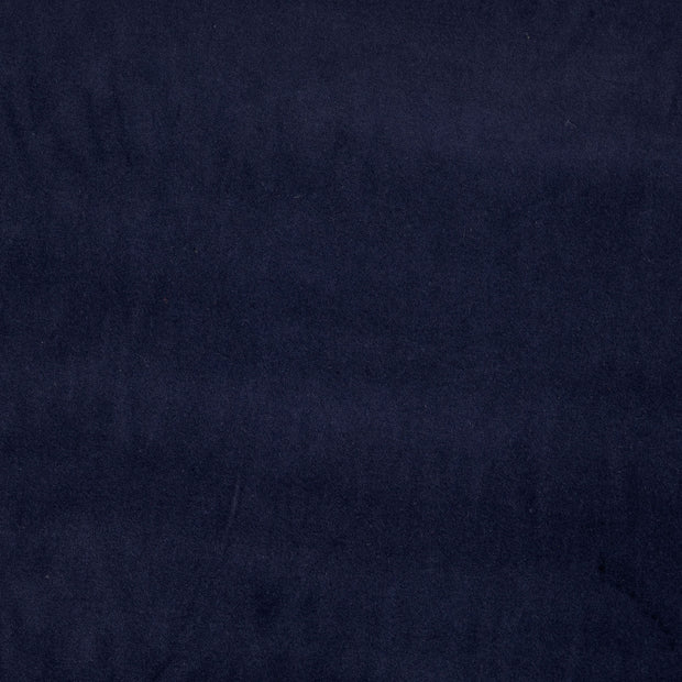 Velours fabric Unicolour Navy
