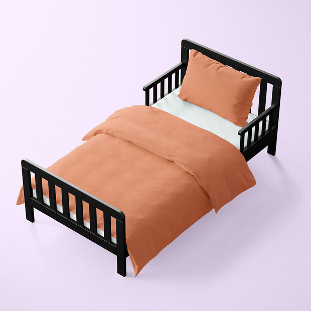 Cretonne fabric Unicolour Coral