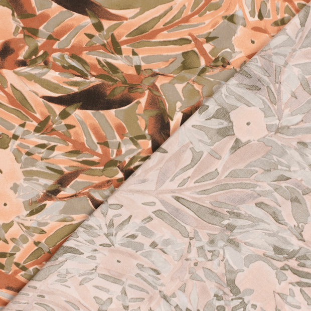 Viscose Twill fabrik Abstrakt bedruckt 