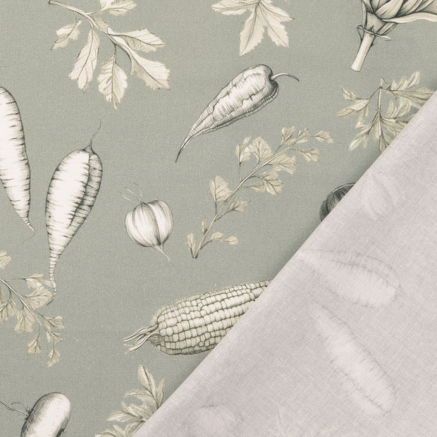 Cretonne fabric Grey 