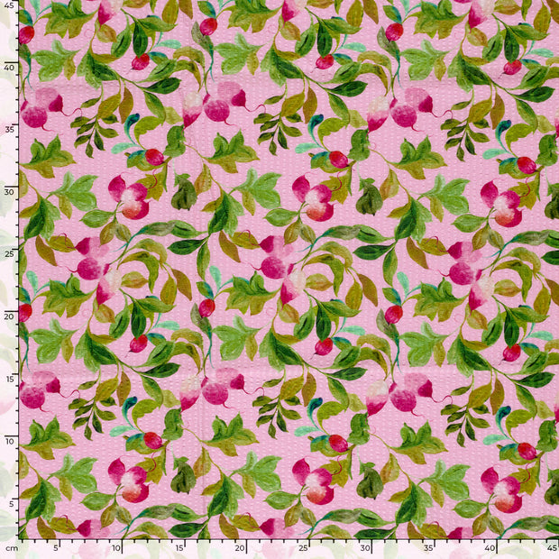  tissu légumes Rose