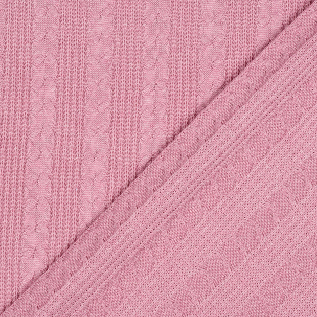 Heavy Knit tissu Unicolore fil teint 