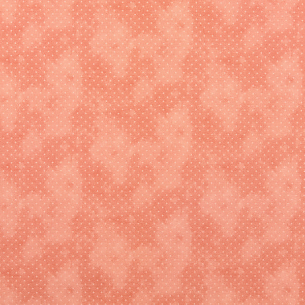 Cotton Poplin fabric Geometric pattern Old Pink
