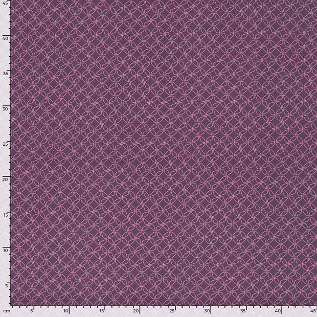 Popeline de Coton tissu mat 