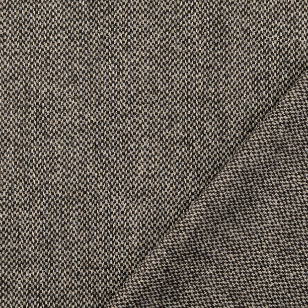 Tweed fabric Black 
