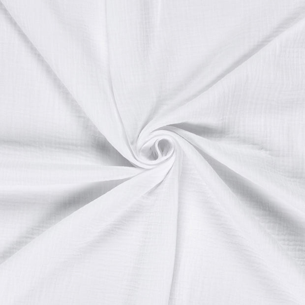 Muslin fabric Optical White 