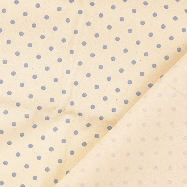 Cretonne fabric Dots 