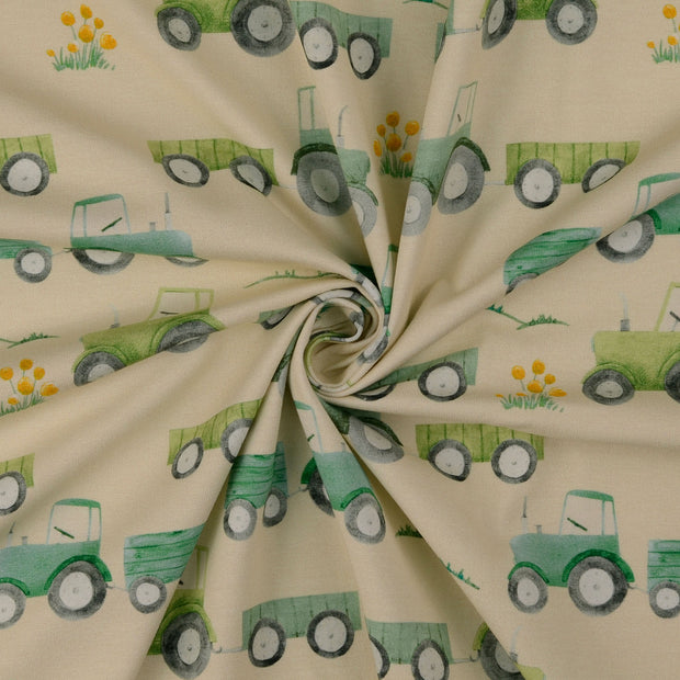 Jersey fabric Green 