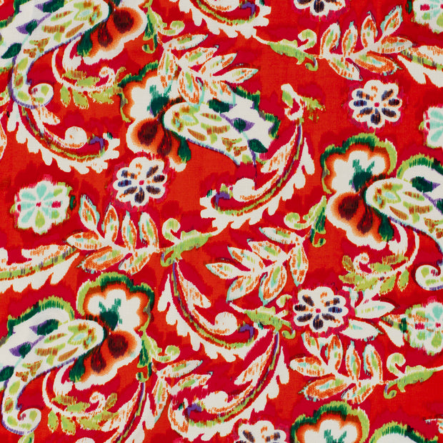 Polyester Bubble fabric Dark Red soft 