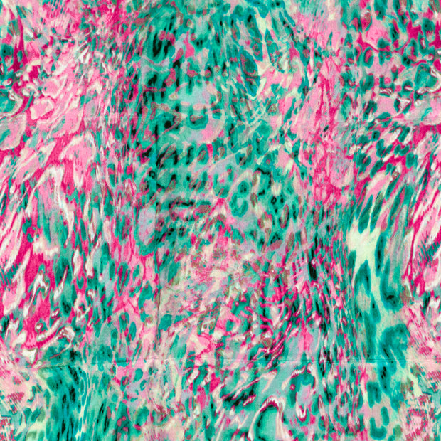 Satin Velvet fabric Fuchsia 