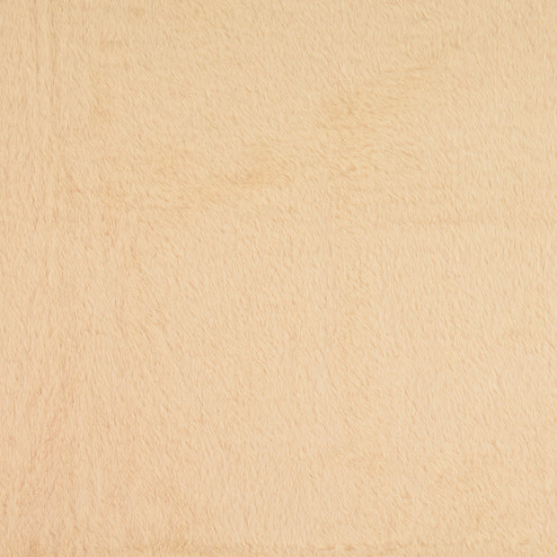 Fake Fur fabric Nude 