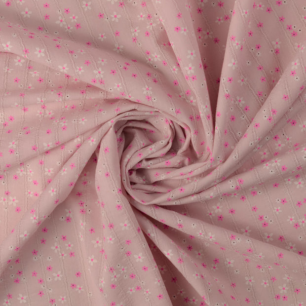 Voile fabric Pink 