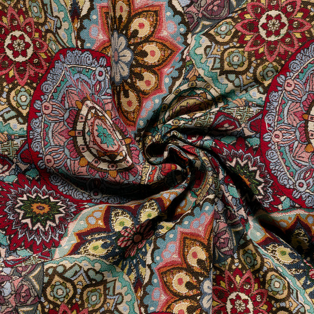 Gobelin tela Beis jacquard 