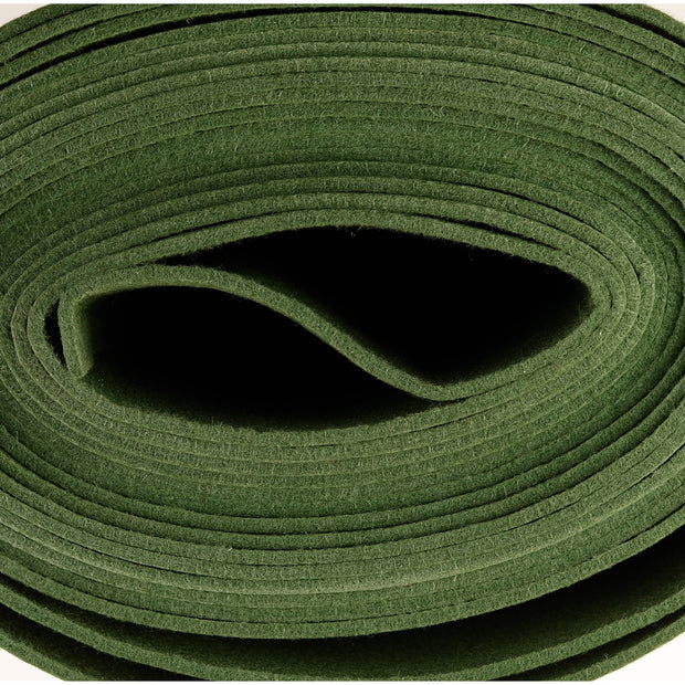 Felt fabric Apple Green 