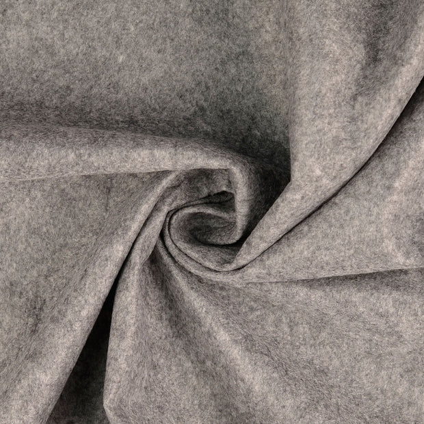 Felt fabric Grey 