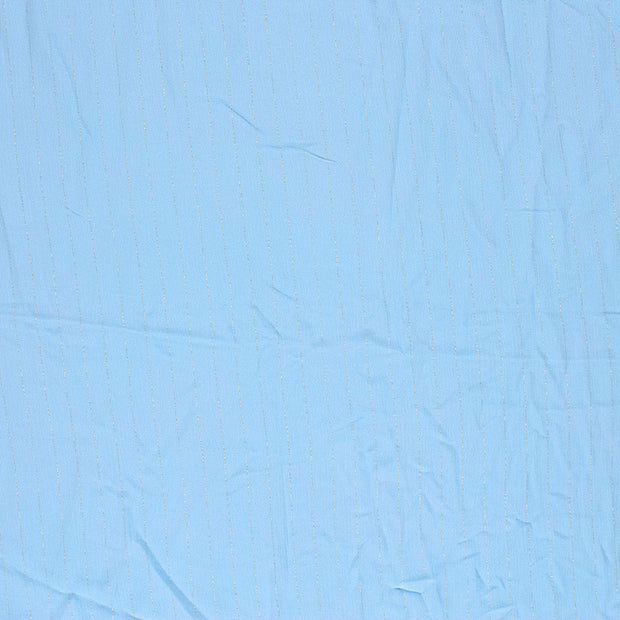 Krepp fabrik Babyblau halb transparent 
