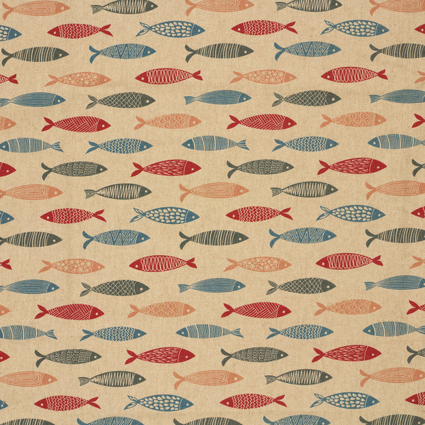 Linen Look fabric Beige matte 