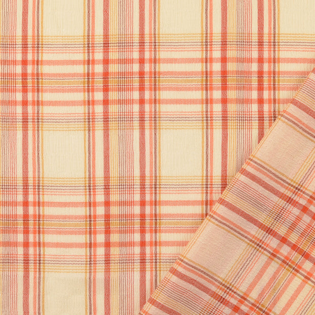 Voile fabric crushed 