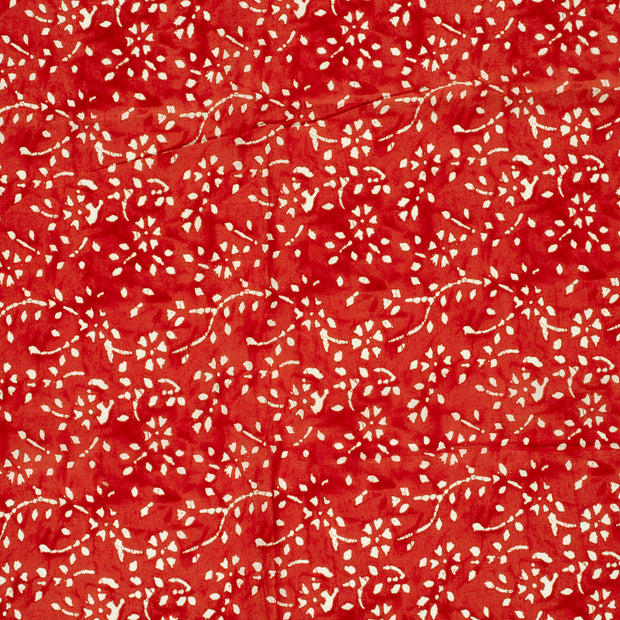 Voile fabric Red 