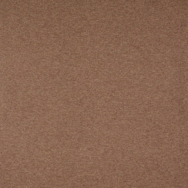 Heavy Knit fabrik Braun 