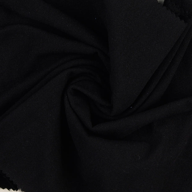 Cotton Poplin fabric Black 