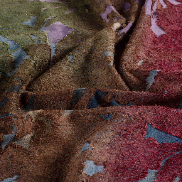 Jacquard fabrik Blumen 